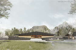 Nhà cộng đồng thôn Hà Ía- Mèo Vạc